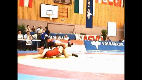 Double leg down and turn over - Wrestling - Voula Zigouri 12
