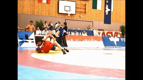 Double leg down and turn over - Wrestling - Voula Zigouri 19