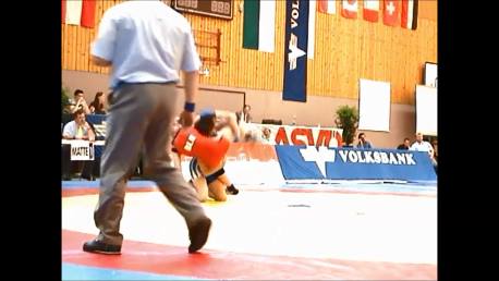 Double leg down and turn over - Wrestling - Voula Zigouri 7