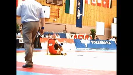Double leg down and turn over - Wrestling - Voula Zigouri 9