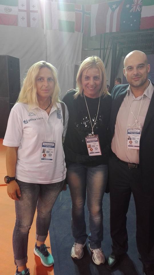Παγκόσμιο Πρωτάθλημα Βετεράνων Πάλης Αθήνα 2015 - Βούλα Ζυγούρη 1