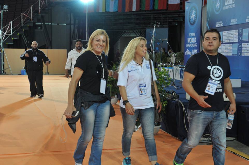 Παγκόσμιο Πρωτάθλημα Βετεράνων Πάλης Αθήνα 2015 - Βούλα Ζυγούρη 2
